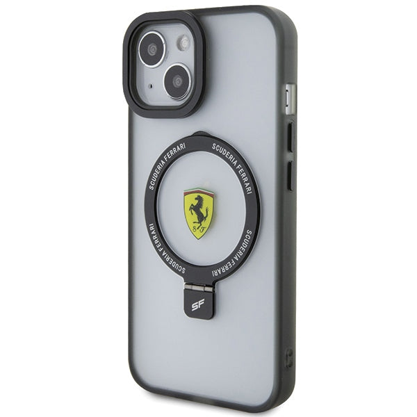 Ferrari Ring Stand 2023 Collection MagSafe Case for iPhone 15 Plus / 14 Plus - Transparent