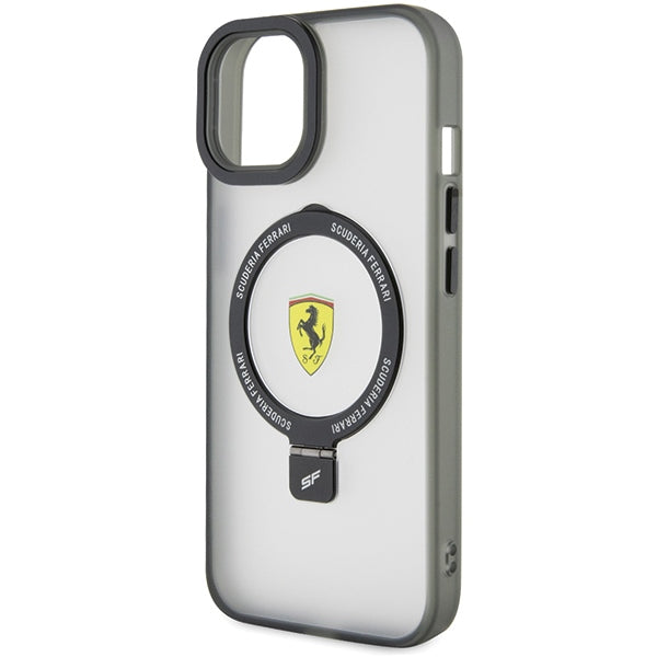Ferrari Ring Stand 2023 Collection MagSafe Case for iPhone 15 Plus / 14 Plus - Transparent