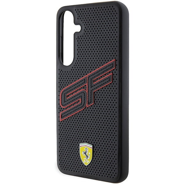 Ferrari Big SF Perforated case for Samsung Galaxy S24 - black