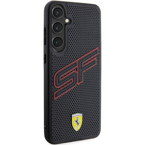 Ferrari Big SF Perforated case for Samsung Galaxy S24 - black