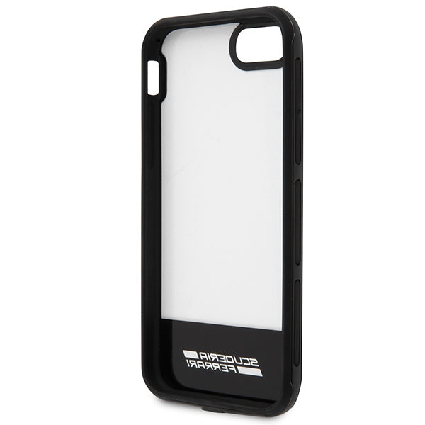 Ferrari Racing Shield Case for iPhone 7 / 8 / SE 2020 / SE 2022 - Semi-Transparent