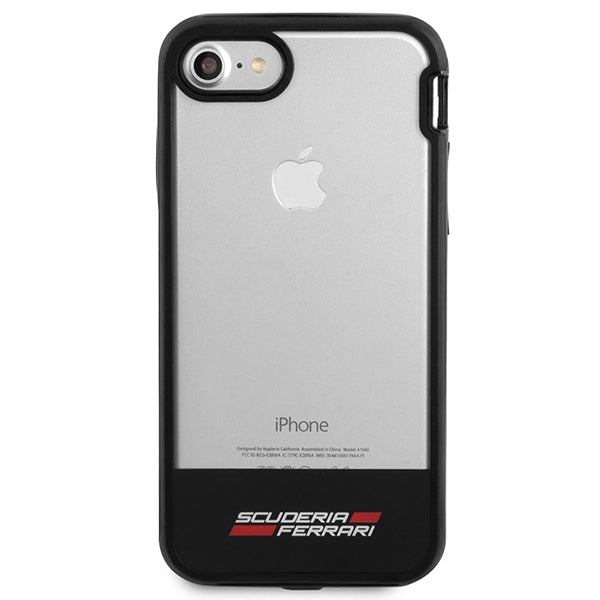 Ferrari Racing Shield Case for iPhone 7 / 8 / SE 2020 / SE 2022 - Semi-Transparent
