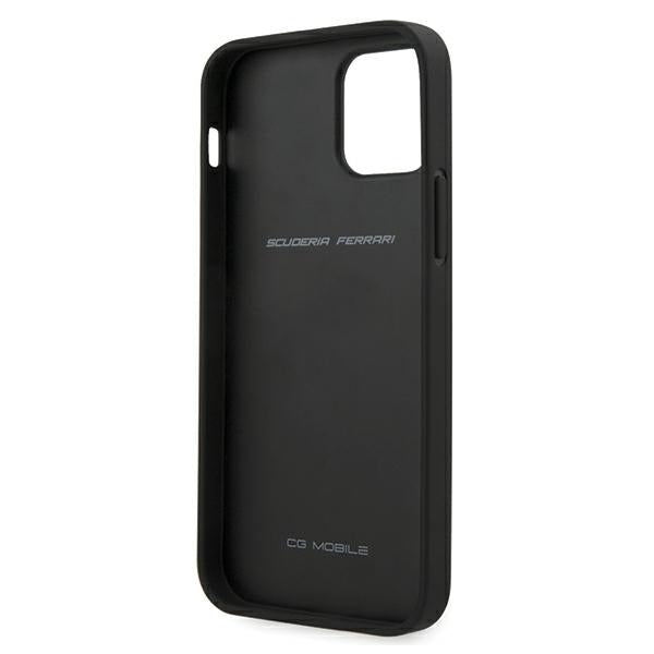 Ferrari FEOGOHCP12MBK iPhone 12/12 Pro 6.1&quot; black/black hardcase Off Track Perforated