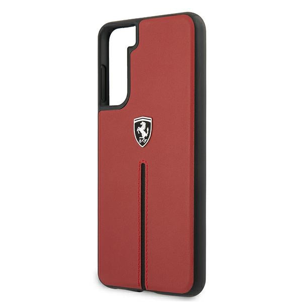 Ferrari FEOSIHCS21SRE S21 G991 red/red hardcase Off Track Leather Nylon Stripe