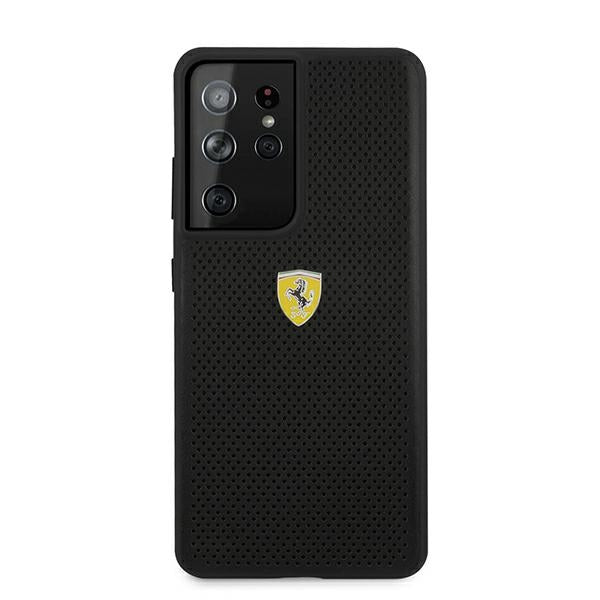 Ferrari FESPEHCS21LBK S21 Ultra G996 black/black hardcase On Track Perforated