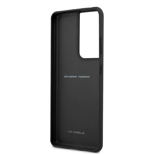 Ferrari FESPEHCS21LBK S21 Ultra G996 black/black hardcase On Track Perforated
