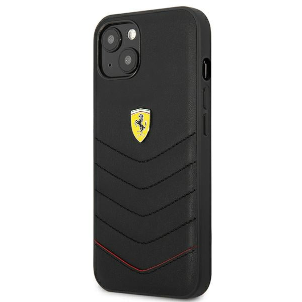 Ferrari FEHCP13SRQUK iPhone 13 mini 5.4&quot; black/black hardcase Off Track Quilted