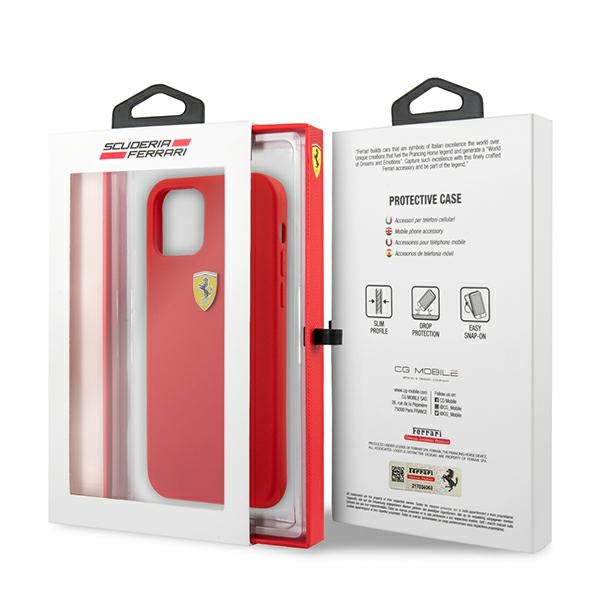 Ferrari FESSIHCP13SRE iPhone 13 mini 5.4&quot; red/red hardcase Silicone