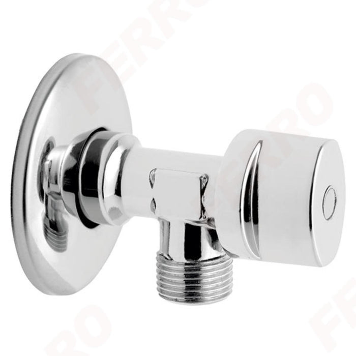 FAUCET SPHERICAL 1/2X3/4 ANGLE FERRO