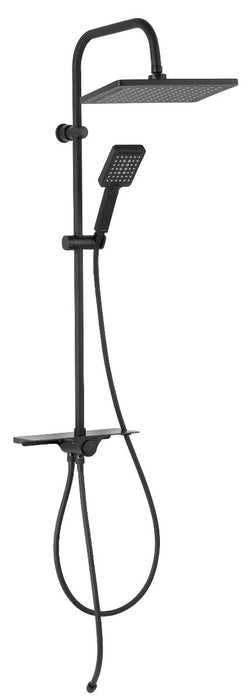 SHOWER SYSTEM TORN FERRO BLACK MAT