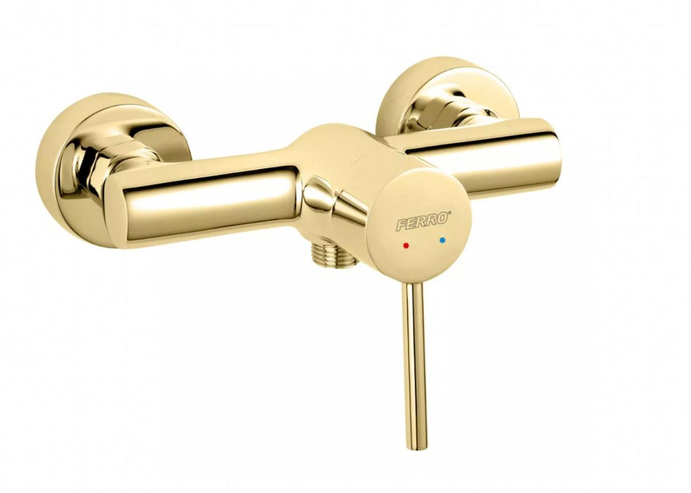 WALL-MOUNTED SHOWER MIXER FIESTA WG FERRO