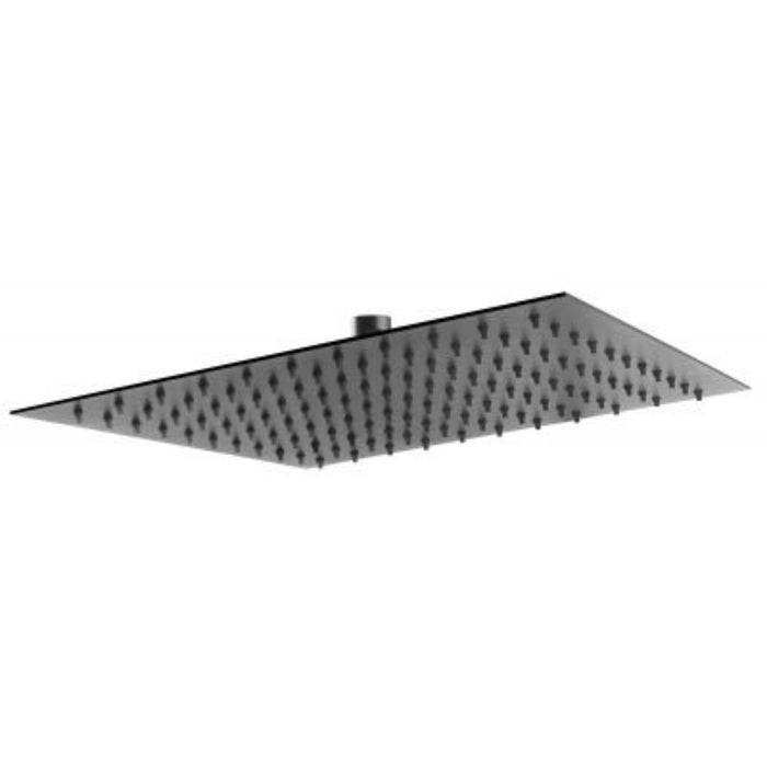 SHOWER PIE QUAD SLIM 300x300 MM BLACK