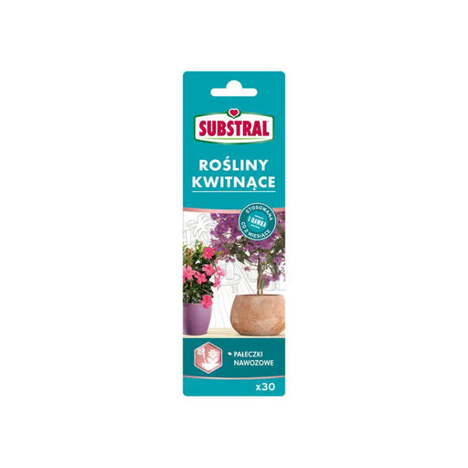 FERTILIZER ON STICKS FOR FLOWERING PLANTS 30PCS SUBSTRAL - Торове<<<Торове почви и тревни смески<<<Градина<<<Praktiker