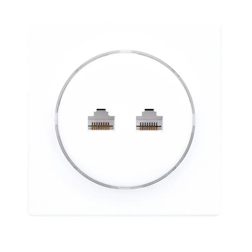 Fibaro Walli N socket-outlet 2 x RJ-45 White - ActuatorsIND-URW<<<Smart houseIND<<<ActionPL