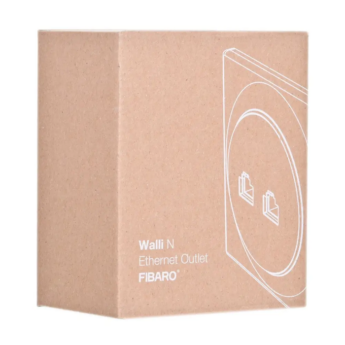 Fibaro Walli N socket-outlet 2 x RJ-45 White - ActuatorsIND-URW<<<Smart houseIND<<<ActionPL
