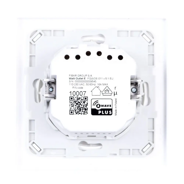 Fibaro Walli socket-outlet Type E White - ActuatorsIND-URW<<<Smart houseIND<<<ActionPL
