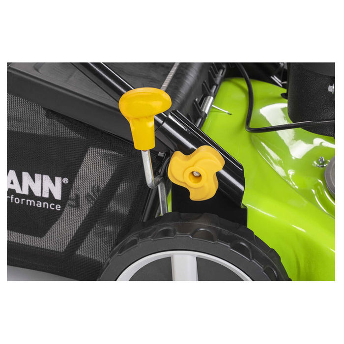 MOTOR MOWER FIELDMANN 4008-79B 79.8 cm3, 1.74 HP, MOWING WIDTH 40.00 cm, SELF-PROPELLED FUNCTION