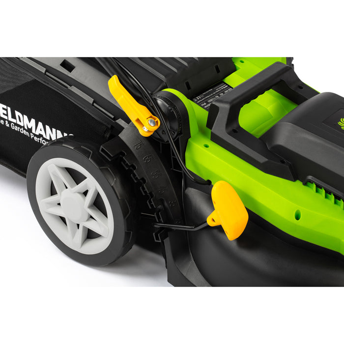 ELECTRIC MOWER FIELDMANN FZR 2048-E 2000 W, MOWING WIDTH 42.00 cm, MAX MOWING HEIGHT 75 mm