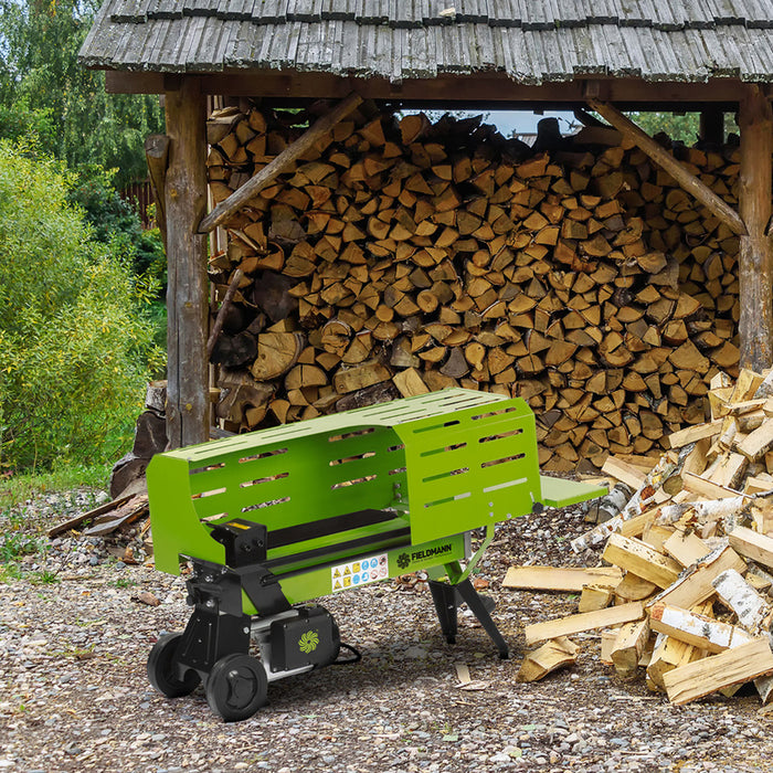 WOOD SPLITTER FIELDMANN FZLS 1005H-E 2000 W, SPLITTING FORCE 5 t, MAX WOOD DIAMETER 25 cm