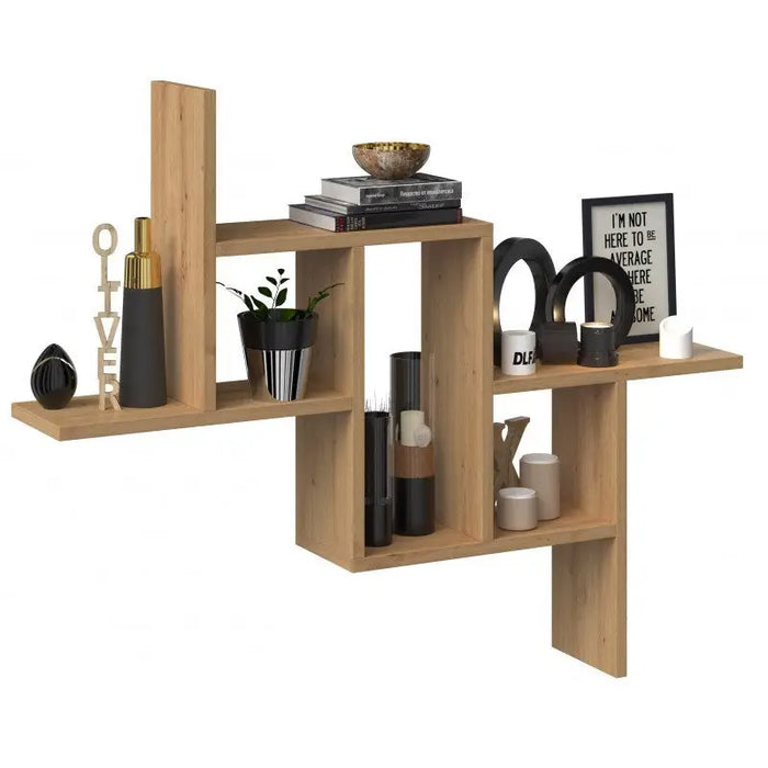 FIESTA hanging shelf 85x15x73.5 cm artisan - Furniture wooden shelvesPOL-DRE<<<Furniture shelvesPOL<<<ActionPL