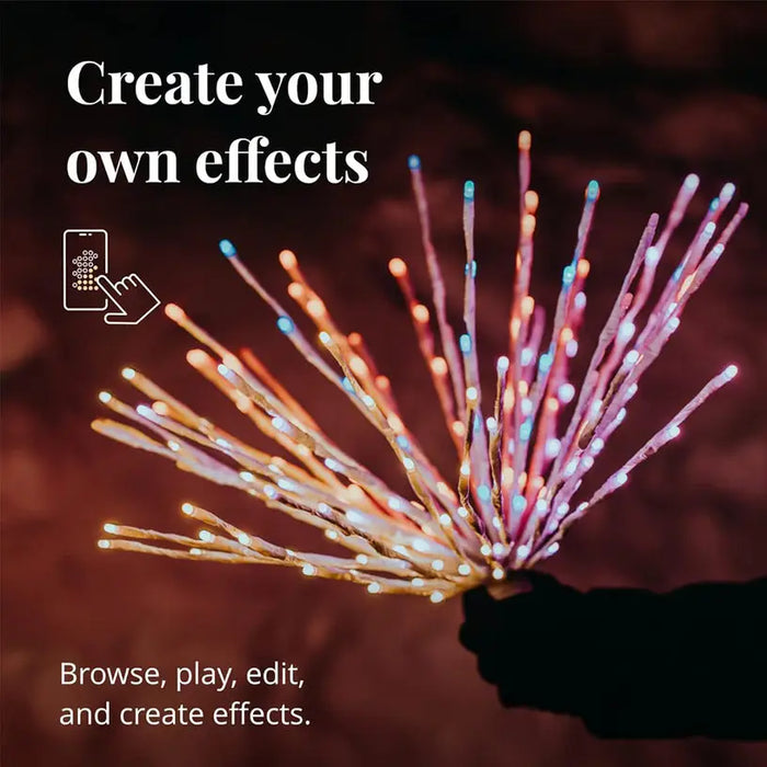 FIGURE BRANCH 80CM 200LED TWINKLY TWB200STP-WEU - Шатри<<<Чадъри сенници и шатри<<<Градина<<<Praktiker