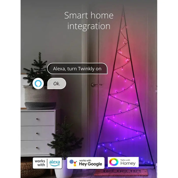 FIGURE TREE 200CM 70LED TWINKLY TWWT050SPP-BEU - Шатри<<<Чадъри сенници и шатри<<<Градина<<<Praktiker