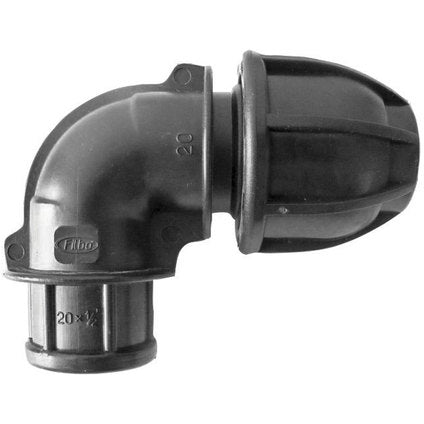 PE ELBOW QUICK CONNECTION F20 X 3/4 FILBOPLAST
