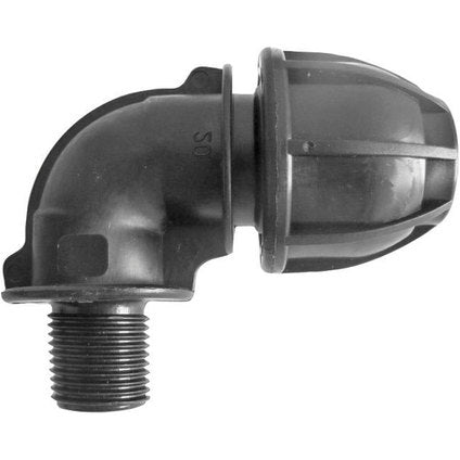 PE ELBOW QUICK CONNECTION F20 X 1/2M FILBOPLAST