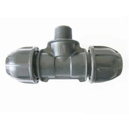 PE TEE MALE F20 X 3/4 FILBOPLAST