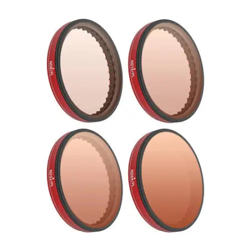 Filter set ND8/PL + ND16/PL + ND32/PL + ND64/PL Sunnylife 073525 - For sports cameras<<<Filters<<<Photo