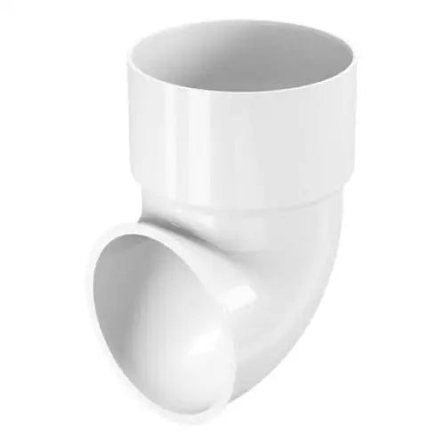 FINISHING ELBOW F80 WHITE DEVOREX CLASSIC - Аксесоари<<<Улуци,тръби и канали<<<Строителни материали<<<Praktiker