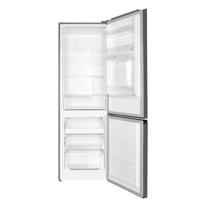 Fridge-freezer Finlux FBN-305WDS, 293 l, E, No Frost, Stainless steel