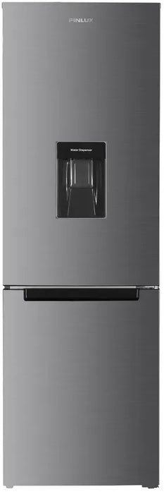 Fridge-freezer Finlux FBN-305WDS, 293 l, E, No Frost, Stainless steel