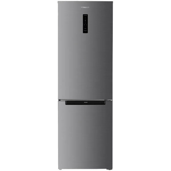 Fridge-freezer Finlux FBN310DIX, 293 l, E, No Frost, Stainless steel
