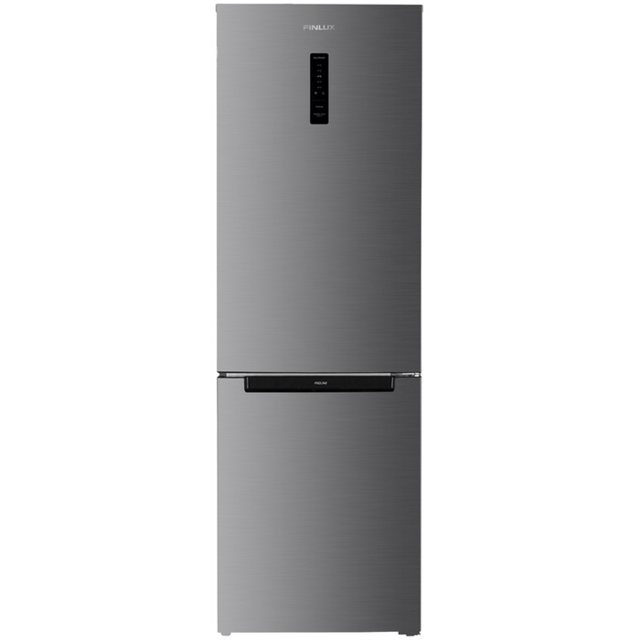 Fridge-freezer Finlux FBN310DIX, 293 l, E, No Frost, Stainless steel
