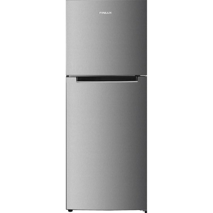 Top-mounted refrigerator Finlux FFN199NEIX, 197 l, E, No Frost, Stainless steel