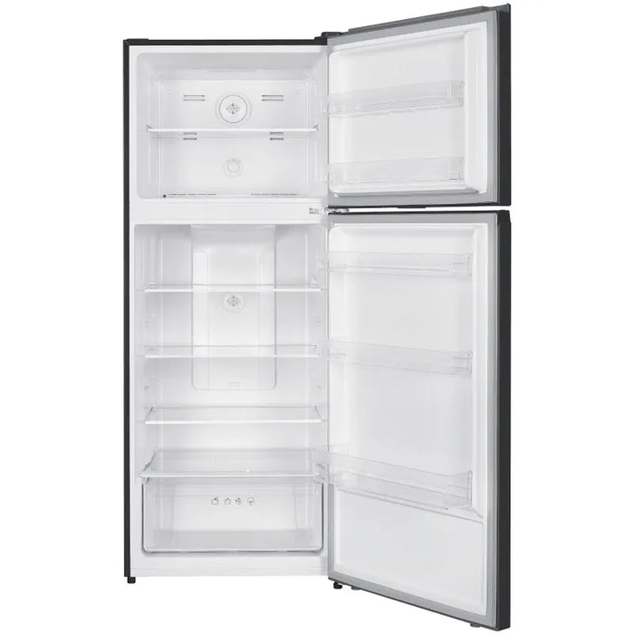 Top-loading refrigerator Finlux FFN415IXD, 415 l, E, No Frost, Stainless steel