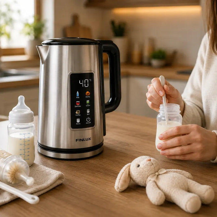 Electric kettle Finlux FK-17326 SSD, 1.7, 2 liters, 2200 W