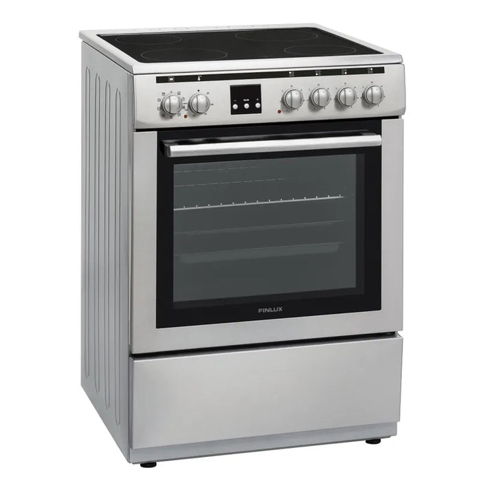 Cooker (electric) Finlux FLCM 6000A IX, INOX, Ceramic