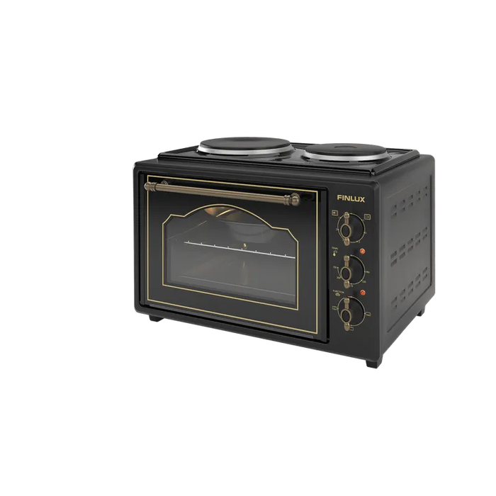 Cooker (mini) Finlux FMC-3535B, 2 currents, Black