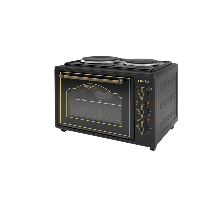 Cooker (mini) Finlux FMC-9705GB, 2 current, Black