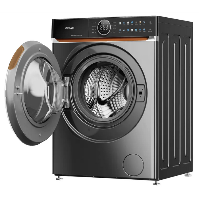 Washing machine Finlux FWM10HIGH14END, 10.00 kg, 1400 rpm, A, Inox