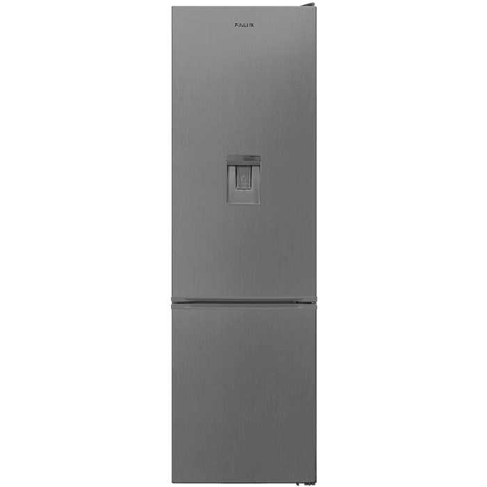 Refrigerator with freezer Finlux FXCA 28900 NFE, 270 l, E, No Frost, Stainless steel