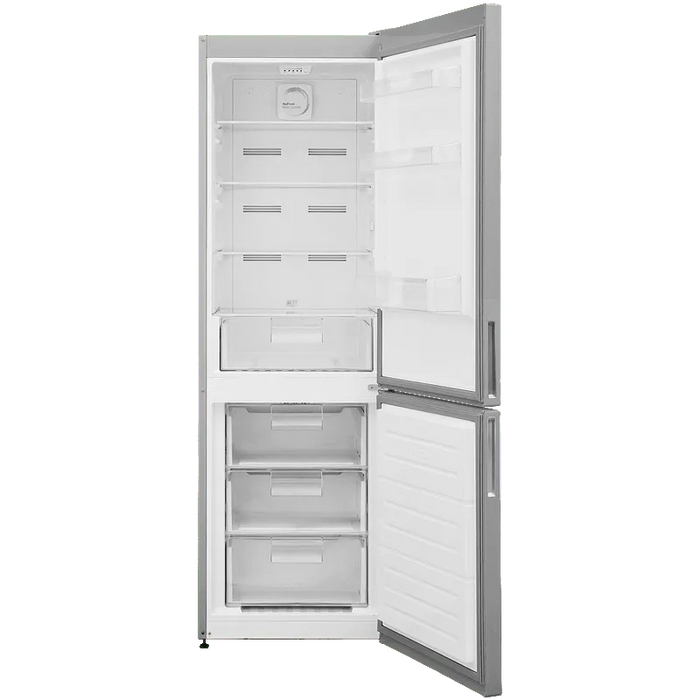 Fridge-freezer Finlux FXCA 37950 NFIXЕ, 295 l, E, No Frost, Yes, Stainless steel