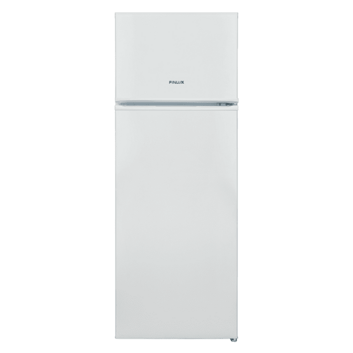 Refrigerator with upper chamber Finlux FXRA 260, 213 l, E, White, Static