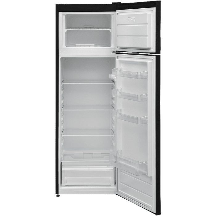 Top-loading refrigerator Finlux FXRA 28370 BKE, 243 l, E, Static, Black