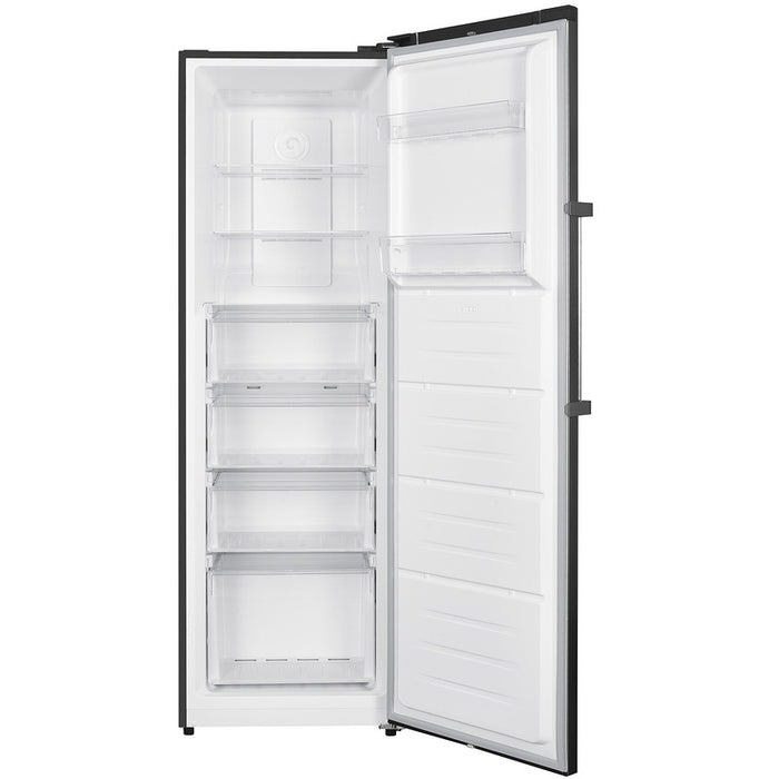 Freezer Finlux FZ280NFIXD, 274 l, E, No Frost, Stainless steel