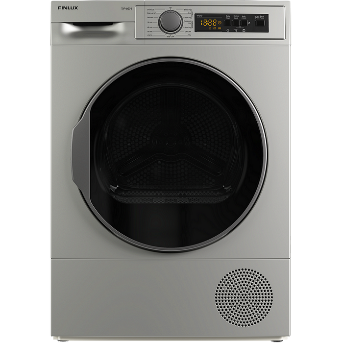 Dryer Finlux TDF-8AD3-S, 8 kg, C, E, Silver