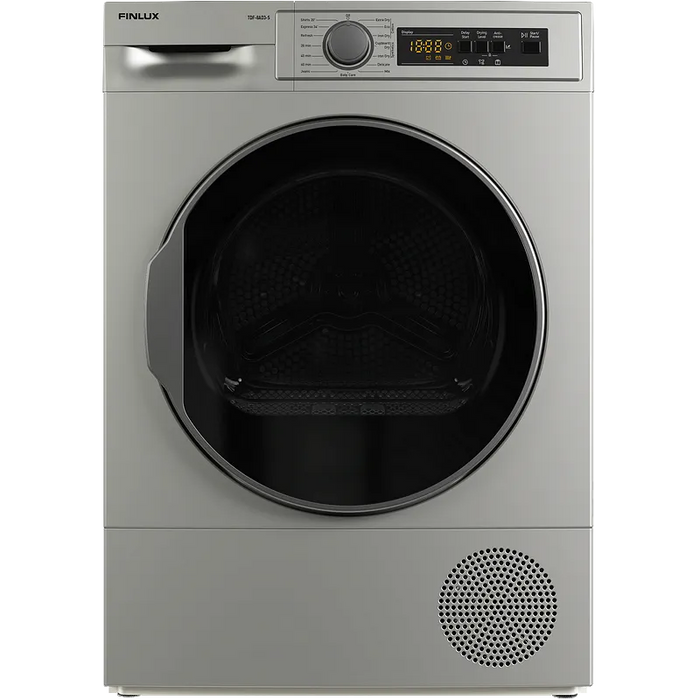 Dryer Finlux TDF-8AD3-S, 8 kg, C, E, Silver