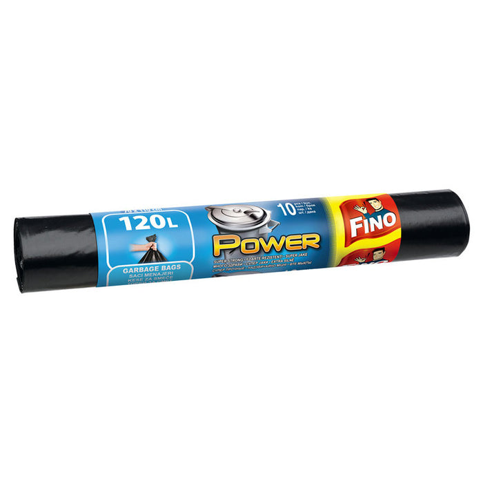 WASTE BAGS 120L 10 PCS FINO POWER